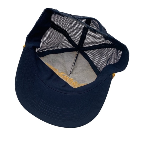 Vintage Bass Anglers Sportsman Society Mesh Back Snapback Trucker Hat Cap - Picture 5 of 6